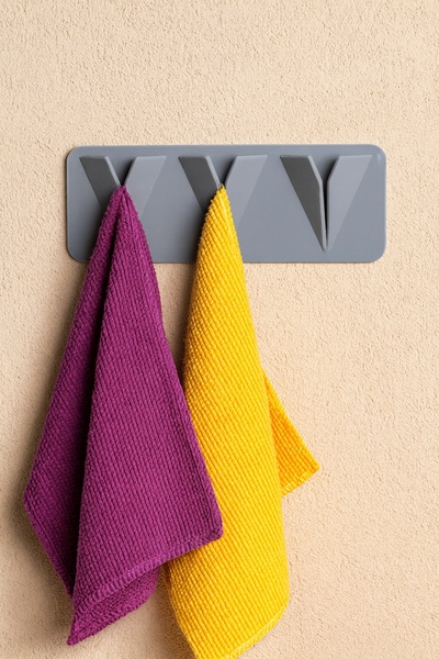 Sapphire 3D Modern Banyo & Mutfak Havlu Güçlü Bez havlu Askısı Yapışkanlı