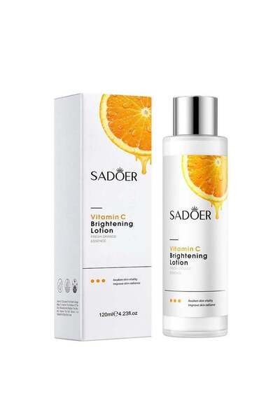 SADOER Sador Vitamin C Body Lotion Moisturizes Cleans & Revitalizes 120ML