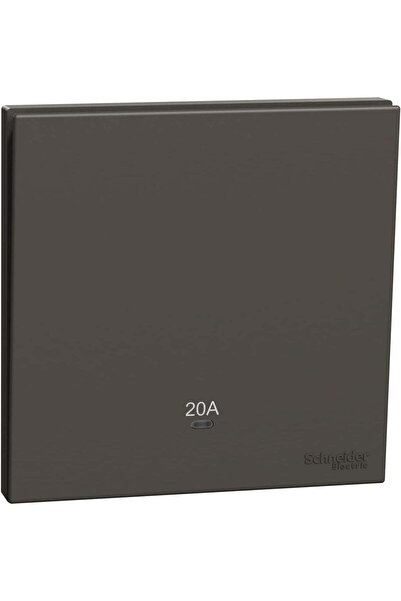 Schneider Electric AvatarOn C Double Pole Switch 20A - Dark Grey