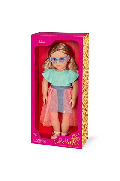 Our Generation 18-inch Fashion Doll with Denim & Tulle Skirt (Lisa)