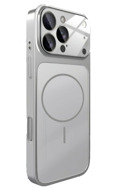 Ocado iPhone 13 - 14 Uyumlu 17 Pro Max Görünümlü Çevirici Kamera Koruma Magsafe Şarj Telefon Kılıfı