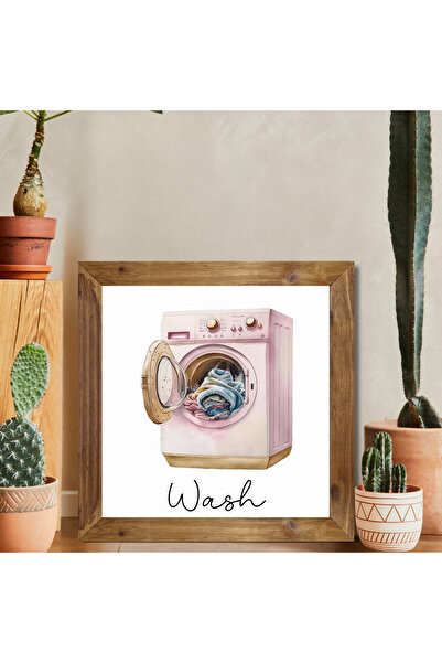 Tuba Decor Tablou pătrat cu rama din lemn