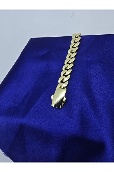 14 K Gold kaplama unisex gurmet bileklik takı bijuteri