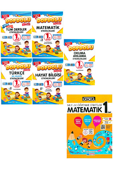 Mavi Boncuk 1.Sınıf Dopdolu 1.Sınıf 2.Dönem Etkinlik Seti + 1.Sınıf Matematik...
