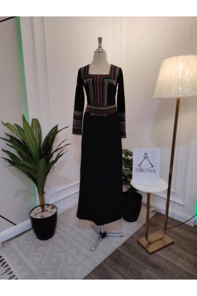 Orlina Asiri Jalabiya Crepe