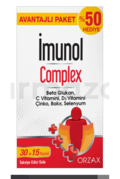 İmunol Complex 30 Kapsül %50 Fazla