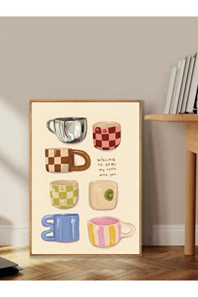 Tuba Decor Tablo dintr-o singură bucată cu rame din lemn pentru sufragerie, s...