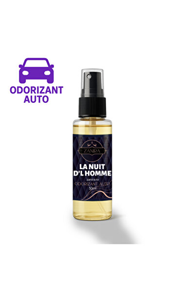Zanira Odorizant auto Zanira, inspirat din La Nuit D'l Homme – 50 ml, parfum ...