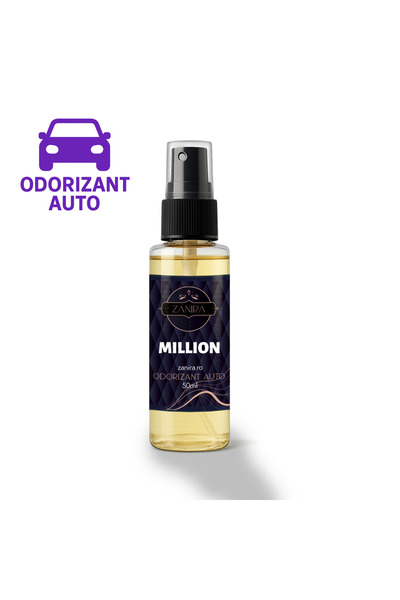 Zanira Odorizant auto Zanira, inspirat din Million – 50 ml, parfum auto premium