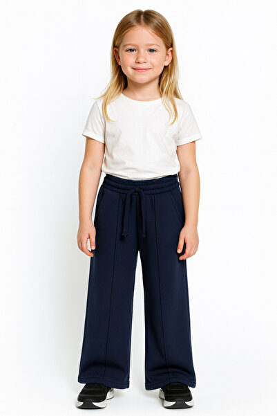 Ugly Duck Palazzo Trackpants for Ages 05-14 - Dark Blue