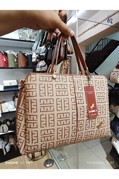 H&D COLLECTİON حقيبة يد نسائية من ميامي بولو كلوب بثلاثة أقسام