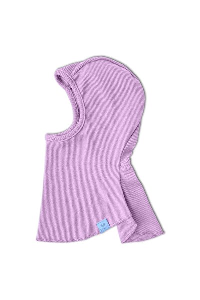 Kidizi Adjustable children's balaclava made of certified cotton, light purple...