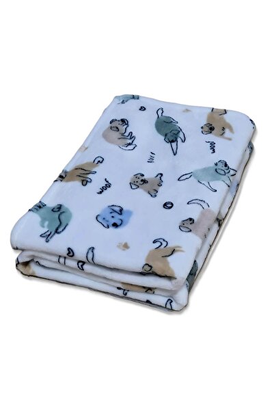 Kidizi Paturica bebe pufoasa Woof 100x75 cm