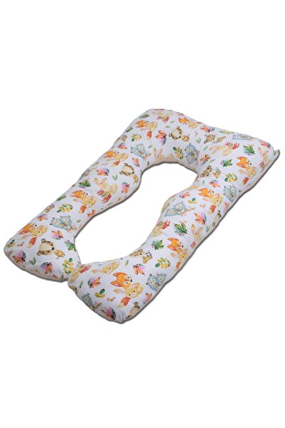 Kidizi Perna multifunctionala gravide Inga XXL Animals Party, husa bumbac det...