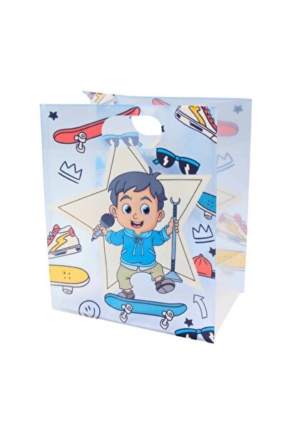 Meven Set Beauty كيس هدايا بلاستيكي بتصميم كرتوني - قطعة واحدة