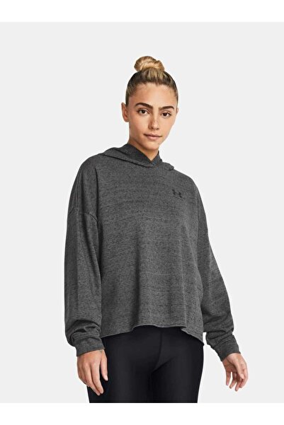 Under Armour Women's Ua Rival Terry Oversized D Hooded Top 1382736-025