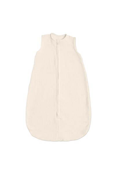 Kidizi Sac de dormit de vara pentru copii din muselina dubla 0-6 luni ivory, ...