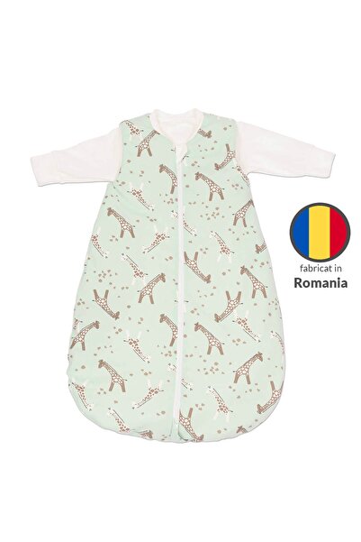 Kidizi Sac de dormit pentru toate anotimpurile 0-6 luni Giraffe, model 2 in 1...