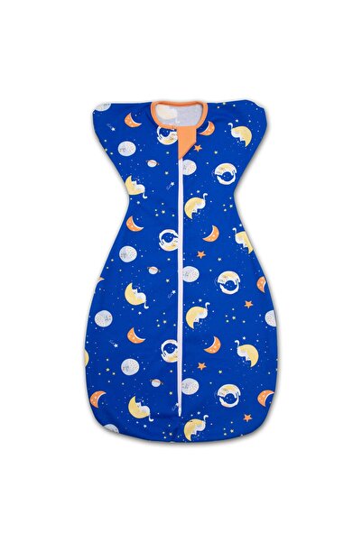 Kidizi Sistem de infasat cu fermoar dublu Swaddel Confort Space Cats 0-4 luni