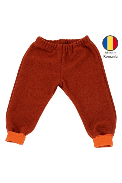 Kidizi Thick fleece pants for children Terracotta 2-3 years