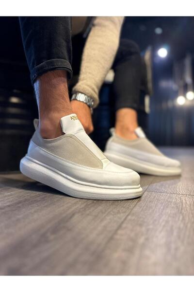 Zapatos KN911 Pantofi sport pentru bărbați, casual, fără șireturi, din piele ...