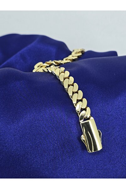 H V Takı Tasarım Dünyası 14 K Gold kaplama unisex gurmet bileklik takı bijuteri