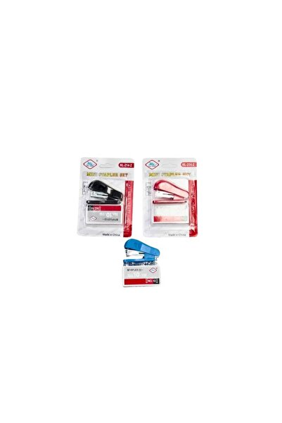Meven Set Beauty Small stapler (card) with multi-colored staples