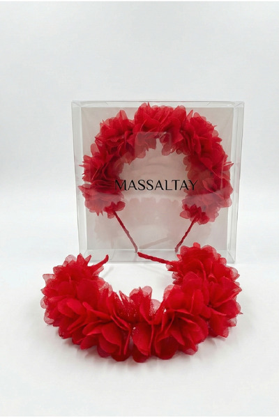 Massaltay Laser Flower Crown |   Elegant Design Decorative Hair Crown |   Spe...