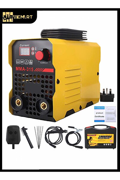 Wemart 315A 220V MMA Welder with Synergic Control, IGBT Inverter, Hot Start & Arc Force