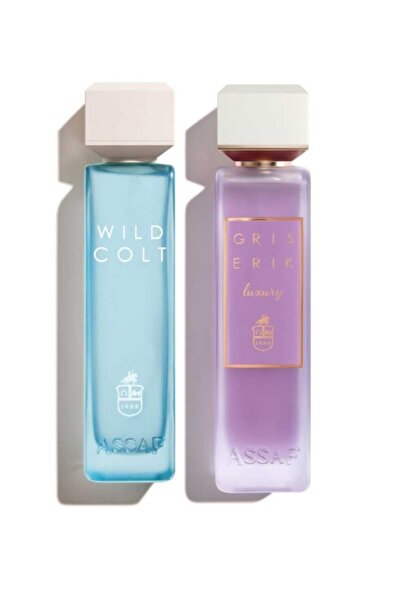 ASSAF مجموعة 2عطور عساف ويلد كولت +جرس ايرك كل عبوة 200 مل الاصليه