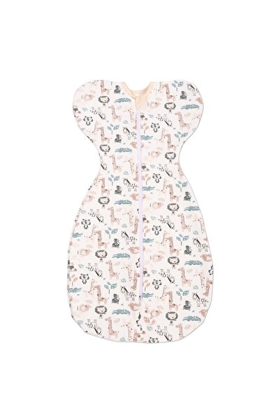 Kidizi Swaddel Comfort Safari swaddling system 0-4 months, fleece cotton, 1 t...