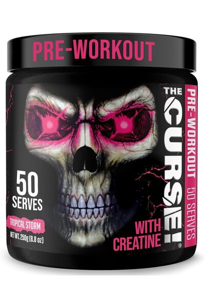 JNX Sports ذا كورس! مسحوق ما قبل التمرين للرجال والنساء، يحتوي على الكافيين، ...