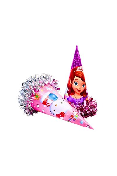 Meven Set Beauty Party Hats (Size M) - Cartoon Design