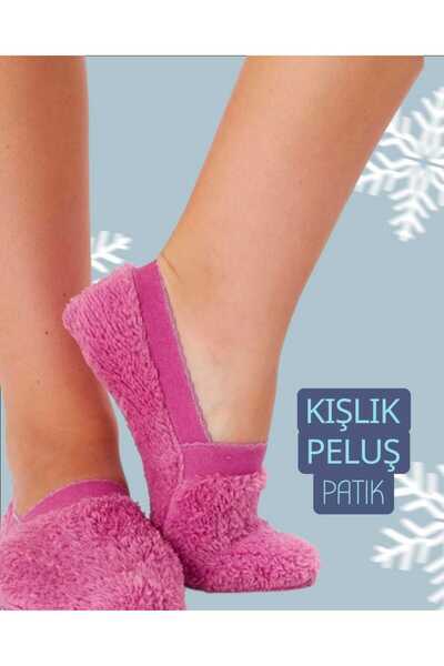 Welsoft Pratik Kullanılabilir Çeyizlik Yumoş, Peluş Kadın Patik, Çetik, Çorap...