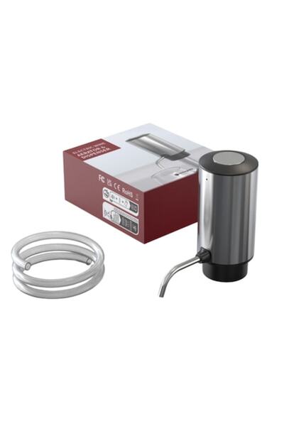 FilSAB Electric USB Rechargeable Wine Aerator Decanter, Stainless Steel, On-Off Button