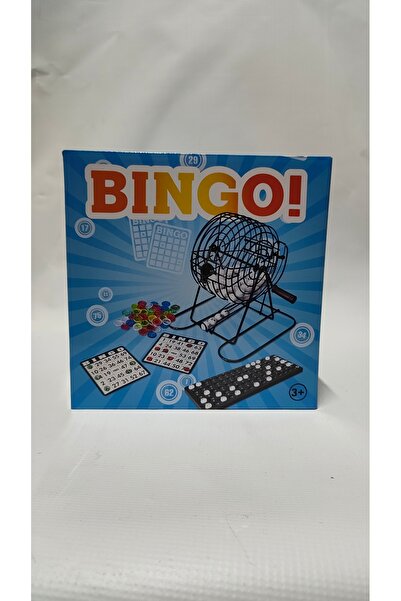 Bingo Classic Metal Cage Game – Complete Set with 75 Balls, Cards and Tokens