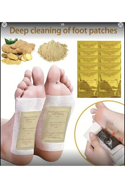 Generics Chamomile & Herbs Foot Pads for Detox and Foot Care – 10 Pieces