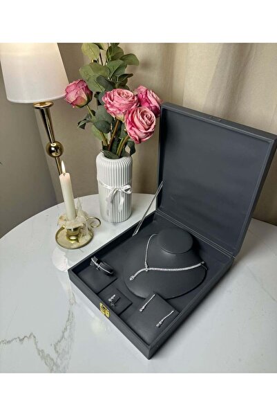 vanus fashion طقم اكسسوار كريستال A370