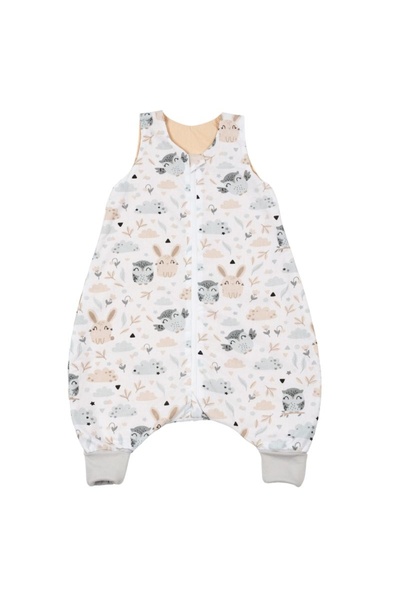 Kidizi Sac de dormit cu picioare 6-18 luni Forest Friends 1 tog, mansete tran...