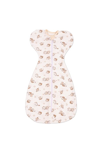 Kidizi Sistem de infasat cu fermoar dublu Swaddel Confort Orso 0-4 luni, 100%...