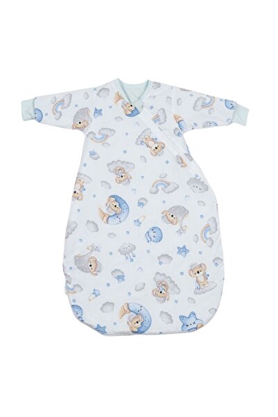 Kidizi Children's sleeping bag with sleeves 3-12 months Koala Dreams Blue, 1 tog, 100% cotton, for autumn...