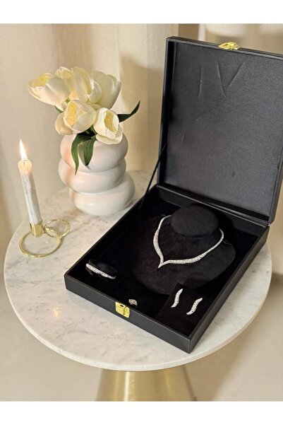 vanus fashion طقم اكسسوار A1161 (لونين)