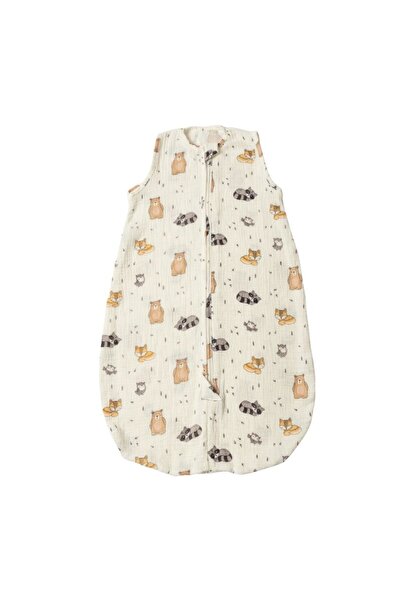 Kidizi Cuddly Buddies double muslin summer sleeping bag for babies 0-6 months...