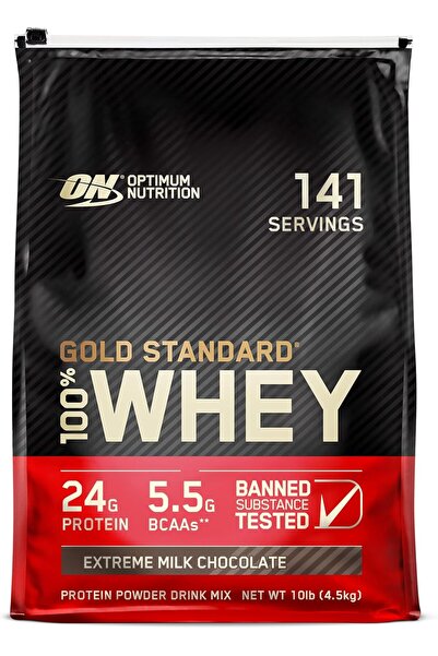 Optimum Nutrition مسحوق بروتين مصل اللبن الذهبي المعياري 100%، بنكهة الشوكولا...