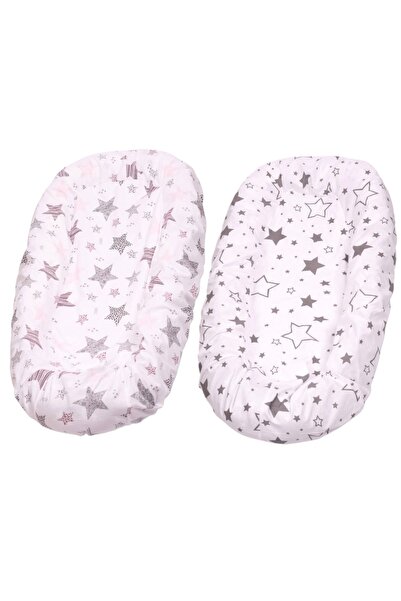 Kidizi Set 2 Huse tip cearceaf cu elastic roata pentru baby nest Galaxy Grey ...