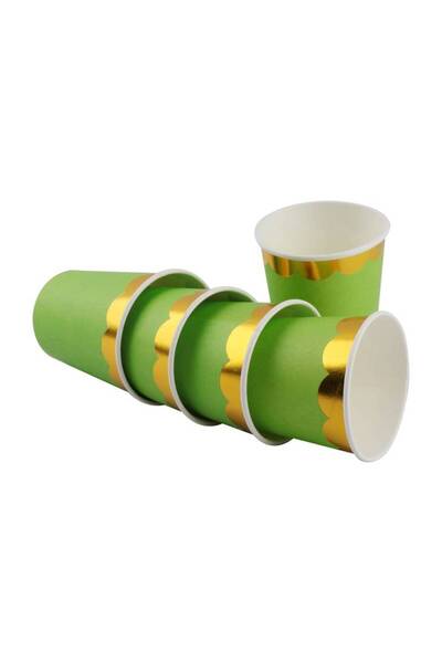 Meven Set Beauty أكواب ورقية للحفلات، عبوة من 5 أكواب