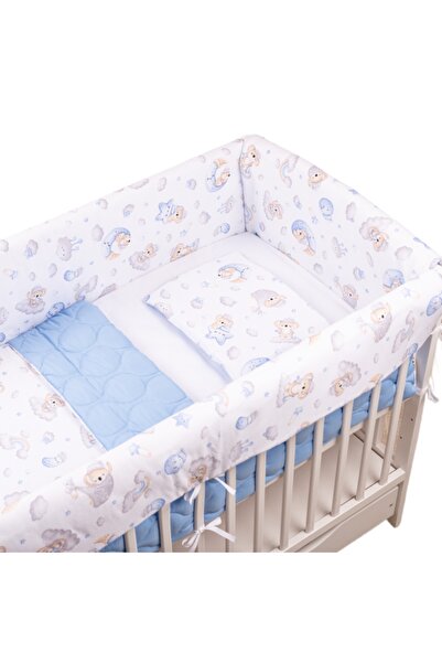 Kidizi Maxi cot bedding with quilted side guards for bed 120x60 cm Koala Drea...