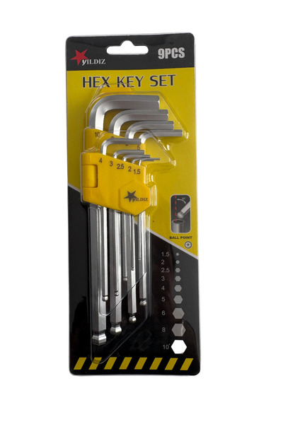 YILDIZ 9 Parça Alyan Top Başlı