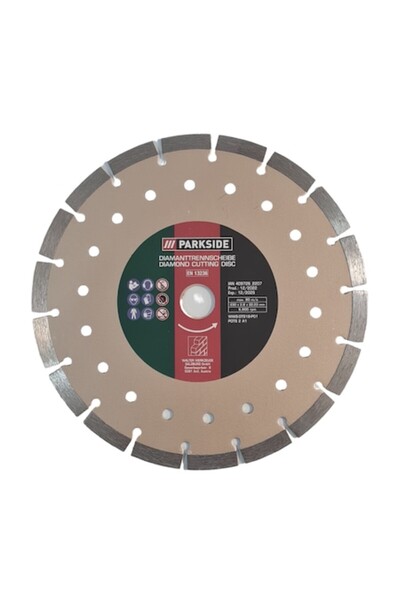 PARKSIDE Διαμαντόδισκος EN 13236 230x2.3 χιλ., 18 σημεία, οπή 22.3 χιλ.