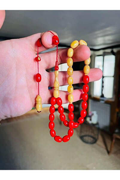 TTS TÜRK TESBİH SANATI سبحة من حجر العقيق الأحمر العثماني